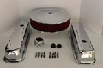 Pontiac Chrome Engine Dress Up Tall Valve Covers Washable Air Cleaner 350 455. Fixed Price $179.95.