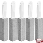 Toilet Bowl Pumice Stone Cleaner W/ Handle Hard Water Stain Remover 5-PACK New. Fixed Price $8.39.