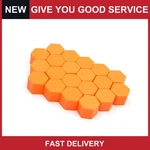 Universal Orange Silicone 19MM Car Wheel Nut Lug Hub Covers Screw Cap Pack Of 20. Fixed Price $12.29.