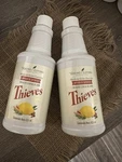 Young Living Essential Oils Thieves 14.4 Fl.oz. Household CLEANER-2 Bottles. Fixed Price $29.99.