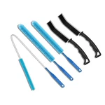 Juntianze 5 Pcs Dryer Vent Cleaner Kit,refrigerator Coil Cleaning Brush,home .... Fixed Price $16.20.