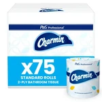 Charmin Commercial Bathroom Tissue, Septic Safe, Individually Wrapped, 2-PLY,. Fixed Price $104.94.