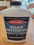 Roebic 32 Oz. Soap Destroyer Drain Opener & Cleaner K87SD-Q-12. Fixed Price $17.99.