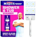 Mr. Clean Shower & Tub Scrubber, Starter Kit, 1 2 Erasers. Fixed Price $16.30.