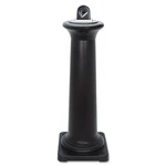 Rubbermaid Commercial Groundskeeper Tuscan Receptacle, 13 X 38 3/8, Black. Fixed Price $333.48.