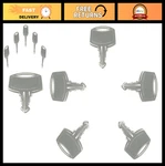 Universal Toilet Paper Dispenser Key Compatible With Tork, 5-PACK, Metal Mager. Fixed Price $30.59.