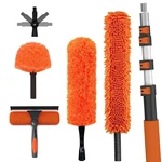 Laanpole 26FT High Reach Duster Extension Ceiling Fan Cobweb Cleaner. Fixed Price $123.99.