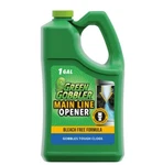 Green Gobbler Main Line Drain Opener And Clog Remover Liquid, Bleach-free 1 Gal. Fixed Price $23.90.