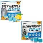 Active Washing Machine And Dishwasher 1 Count (pack Of 48), White,blue. Fixed Price $52.99.