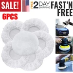 6PCS Polishing Pads 9 To 10 Inches Buffer Bonnets Microfiber Car Polisher. Fixed Price $13.25.