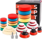 Spta 29PCS Drill Buffing Pad Detail Polishing Mix Size Kit With 5/8-11. Fixed Price $65.23.