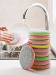 Double-sided Scouring Pads Dish Pan Washing Sponge Kitchen Cleaning Tool. Fixed Price $17.88.
