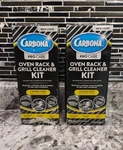 Qty. 2 Carbona Pro Care Oven Rack & Grill Cleaner Kit 16.8OZ. Fixed Price $24.85.