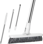 Affogato Floor Scrub Brush Bathroom Long Handle Bathtub Push 50 Inches, White. Fixed Price $18.99.