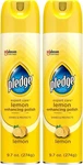 Pledge Multisurface Furniture Polish Spray Lemon 9.7OZ Pack Of 2. Fixed Price $26.99.