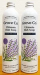 Lot Of 2 Grove Co. Ultimate Dish Soap Refill, Lavender Blossom & Thyme, 16 Fl Oz. Fixed Price $11.99.