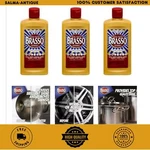 8 Oz. Metal Polish 3-PACK Brasso Cleaner Provides Quality Shine New. Fixed Price $13.99.