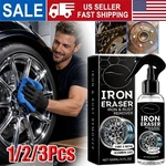 Iron Eraser Rust Remover Spray, Car Wheel Paint Brake Dust Fast Cleaner 120ML. Fixed Price $35.99.