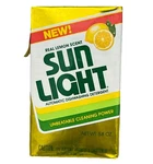 Vintage Sun Light Dishwasher Detergent Powder 5.8OZ Box Lever Bros Retro Kitchen. Fixed Price $12.99.
