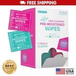Optipak Pre-moistened Lens Wipes Individually Wrapped For Eyeglass Cleaner. Fixed Price $14.99.
