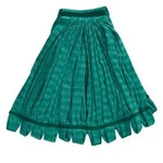 Rubbermaid B259639 Web Foot & #174 Microfiber Wet Mop W/ 1" Headband, Green 6/PA. Fixed Price $46.68.