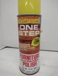 Vintage Bissell One Step Lemon Furniture Panel Polish Spray 14OZ Discontinued. Fixed Price $35.00.