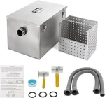 Grease Trap Commercial Stainless Steel Interceptor Side Inlet Beamnova 8LBS. Fixed Price $139.99.