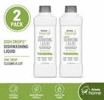 Lot Of 2 Amway Home Drops Concentrated Dishwashing Liquid 1L (33.8 Fl Oz). Fixed Price $52.99.