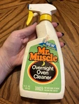 Mr Muscle Oven Cleaner Non Aerosol 14 Fl Oz 1976 Discontinued. Fixed Price $40.00.