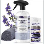 Therapy Stainless Steel Cleaner & Polish Spray 16OZ - Fresh Lavender Scent. Fixed Price $16.95.
