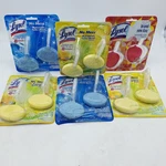(6) Lysol Automatic Toilet Bowl Cleaner Lemon Breeze Ocean Fresh Mango Hibiscus. Fixed Price $49.77.