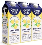 Cleancult Dish Soap Refill 32OZ Lemon Verbena Plant-based Grease Cleaner -3 Pack. Fixed Price $30.36.