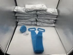 Ontel Shimmy Body Scrubbers 12-PACK Exfoliating Bath Back Loofah New 3-PCS. Fixed Price $43.19.