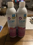 (2) Invisible Glass Clear Plastic Cleaner, 19 Oz., Sneeze Guards, Flat Screens. Fixed Price $14.40.