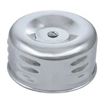 United Pacific 2-5/16" Single Barrel Cr Short Neck Louvered Air Cleaner. Fixed Price $24.95.
