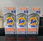 (3) Tide Plus Oxi Washing Machine Cleaner 4 Month Supply. Fixed Price $60.00.