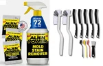 New Alien Power 72 Fl Oz Instant Stain Remover Spray/mold/mildew 11 Pc.brush Set. Fixed Price $72.99.