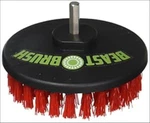 The Beast Brush (stiff Red) - Power Scrubbing Drill Attachment For Cleanin. Fixed Price $5.99.