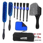 Nikcosmk 10PCS Wheel Brush Kit For Cleaning And Tire, Rim Blue. Fixed Price $28.54.