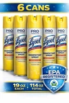 Lysol Professional Disinfectant Spray Original 19OZ Pack 04650. Fixed Price $117.88.