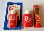 Vintage SC-1 Discwasher Stylus Cleaner W/two Refill Bottles (D3 & D4) Nos. Fixed Price $23.96.