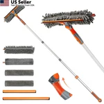 Eazer 2-IN-1 Window Cleaner Tool, 64'' Squeegee For Home, 64IN, Orange. Fixed Price $51.66.