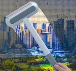 Window Screen Cleaning Brush With Handle Wet & Dry Cleaner Mesh. Fixed Price $9.99.