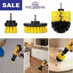 Shower Cleaning Rotary Drill Brush Kit - Power Scrubber For Bathroom. Fixed Price $8.68.