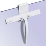 Shower Squeegee 9" With Silicone Hook - All Purpose For Glass Do. Fixed Price $18.76.