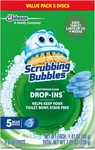 Scrubbing Bubbles Toilet Cleaner Drop Ins Tablets, 2 SCENT,3-5 Count Pack Of 1.. Fixed Price $10.97.