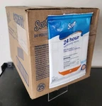 Scott Travel Sanitizing 24 Hour Wipes, Packs Of 10. 500CT. Fixed Price $29.99.