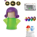 Angry Mama Microwave Oven Steam Cleaner And Disinfects With Vinegar Water.... Fixed Price $19.24.