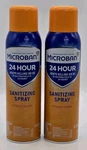 Microban 24-HOUR Sanitizing Spray Citrus Scent 15 Oz. Kills 99.9% Bacteria Lot. Fixed Price $26.09.