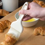 Carlisle Sparta Galaxy Flat Pastry Brush W/nylon Bristles, White, 8.25"L 3"W. Fixed Price $10.00.